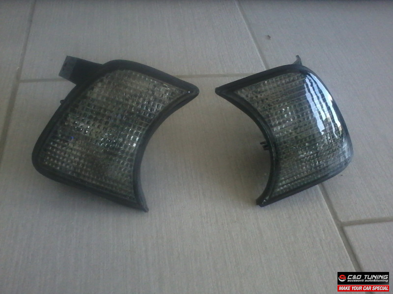-SEMNALIZARI FAR BMW E34 FUNDAL BLACK -COD 1222074/75